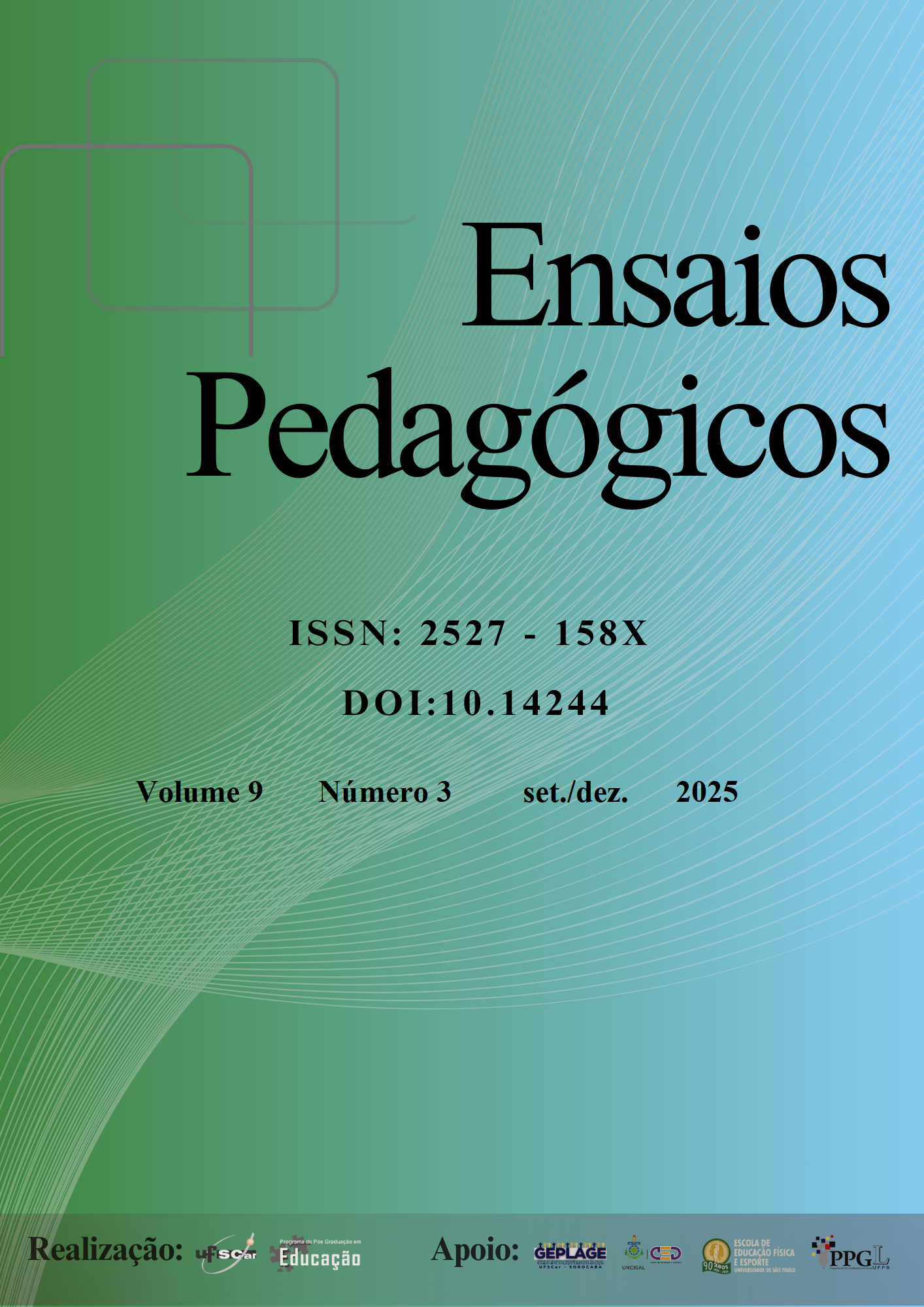 					Visualizar v. 9 n. 3 (2025): EDUCAÇÃO E CULTURA DIGITAL: POLÍTICAS, MEDIAÇÕES E PRÁTICAS PEDAGÓGICAS
				
